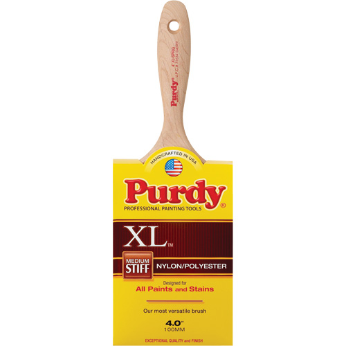 Pinceau XL Sprig, Poly/nylon, Manche Bois, Largeur de 4" Moffatt Supply & Specialties