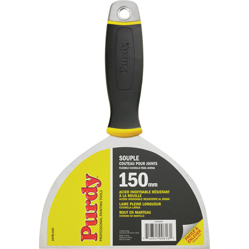 Premium Joint Knife, Stainless Steel Blade, 6" Wide, Plastic Handle Moffatt Supply & Specialties