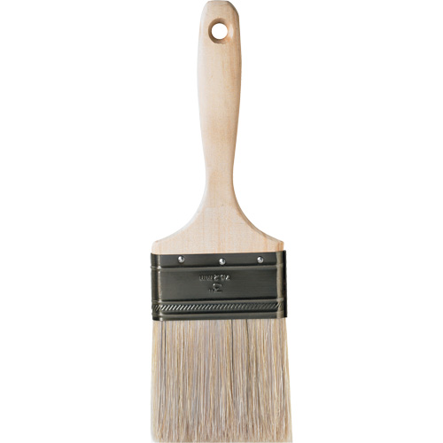 One Coat Trim & Wall Brush, White China, Wood Handle, 3" Width Moffatt Supply & Specialties