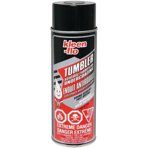 Tumbler Paintable Rubberized Undercoating, 550 g, Aerosol Can Moffatt Supply & Specialties