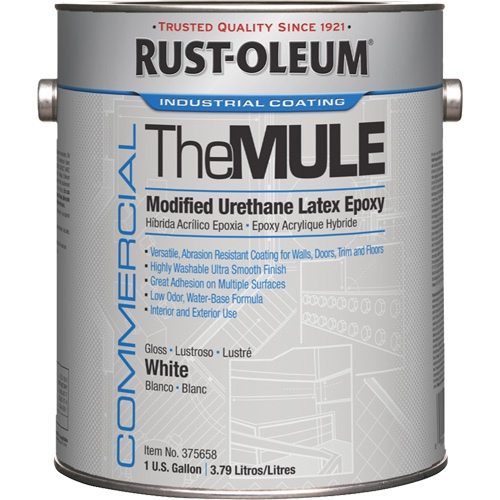 &eacute;poxy en latex d'ur&eacute;thane modifi&eacute;, Blanc, Gallon Moffatt Supply & Specialties