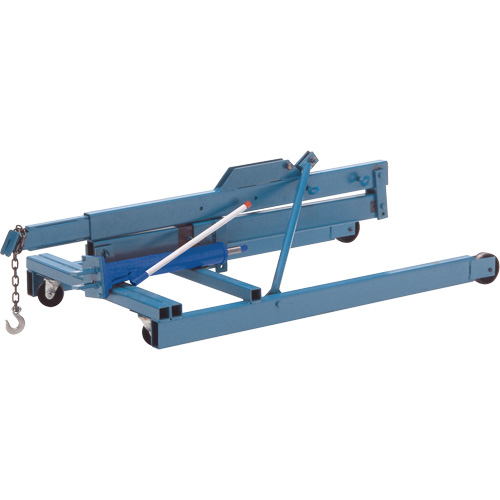 Portable Floor Cranes, 8' Lift, 1000 lbs. (0.5 tons), 70-1/2" Arm, 69-1/4" H Moffatt Supply & Specialties