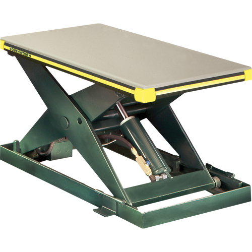 Hydraulic Backsaver Scissor Lift Table, Steel, 48" L x 36" W, 2000 lbs. Capacity Moffatt Supply & Specialties