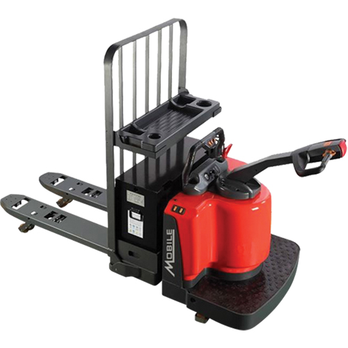 HESPT60N Heavy-Duty Self-Propelled Electric Pallet Truck, 6000 lbs. Cap., 48" L x 21.5" W Moffatt Supply & Specialties