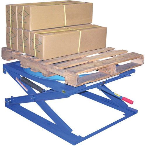 Adjustable Pallet Stand, 42-1/4" L x 40" W, 4000 lbs. Cap. Moffatt Supply & Specialties
