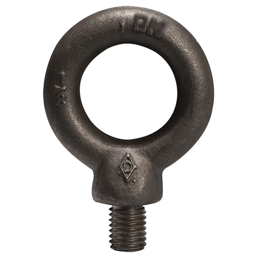 Machinery Eye Bolts, 1/2" Dia., 1-1/2" L, Uncoated Natural Finish, 2400 lbs. (1.2 tons) Capacity Moffatt Supply & Specialties