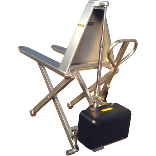Leveur &eacute;lectrique &eacute;lev&eacute;e en acier inoxydable, SSTHL27E, Acier inoxydable, Capacit&eacute; de 2200 lb Moffatt Supply & Specialties