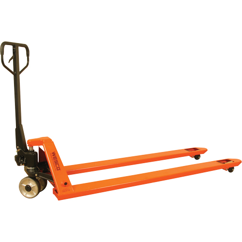 Transpalette &agrave; fourches longues, 70" lo x 27" la, capacit&eacute; 4400 lb Moffatt Supply & Specialties