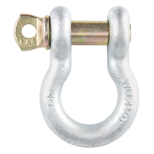 Screw Pin Anchor Shackle, 3/16", Screw Pin, Hot Dip Galvanized Moffatt Supply & Specialties