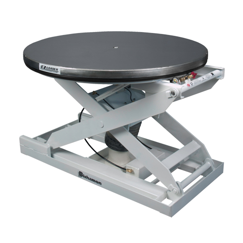 EZ Loader&reg; E Self-Levelling Pallet Positioner - Stainless Platform, 43" L x 43" W, 4000 lbs. Cap. Moffatt Supply & Specialties