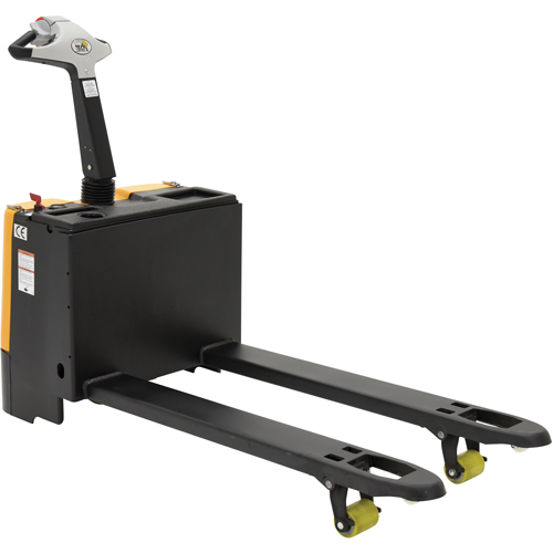 Fully Powered Electric Pallet Truck, 3300 lbs. Cap., 48" L x 28.25" W Moffatt Supply & Specialties
