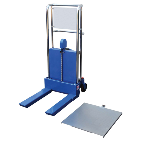 Hefti-Lift Load Stacker, Foot Pump Operated, 880 lbs. Capacity, 35" Max Lift Moffatt Supply & Specialties