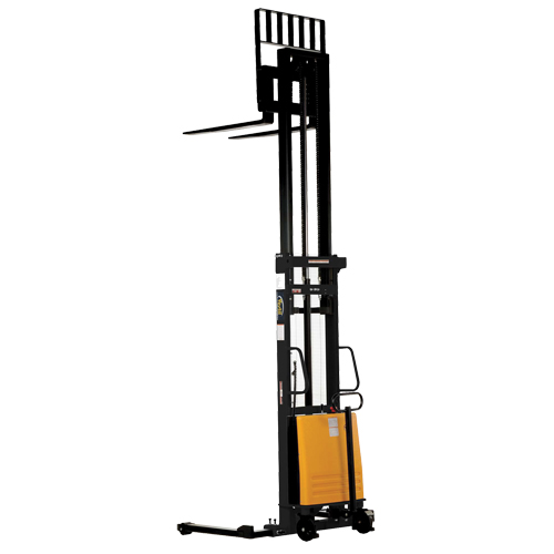 Gerbeur pour chariot &eacute;l&eacute;vateur, Fonctionnement &eacute;lectrique, Capacit&eacute; 2000 lb, Lev&eacute;e max 137" Moffatt Supply & Specialties