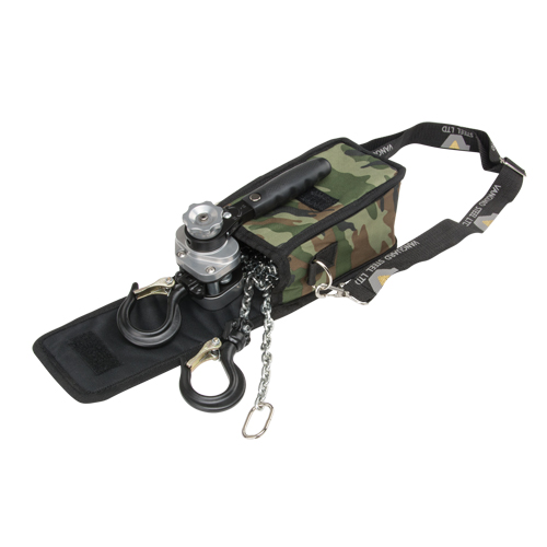 Mini Lever Hoist, 5' Lift, 500 lbs. (0.25 tons) Capacity, Zinc Plated Chain Moffatt Supply & Specialties