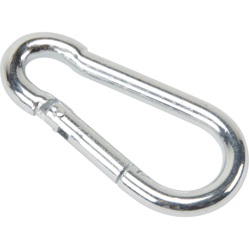 Zinc Plated Snap Hook, 220 lbs (0.11 tons) Working Load Limit, 3/16" Size, 5/16" Eye Moffatt Supply & Specialties