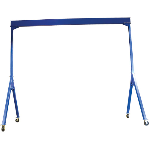 Adjustable Steel Gantry Crane, 20' L, 8000 lbs. (4 tons) Capacity Moffatt Supply & Specialties