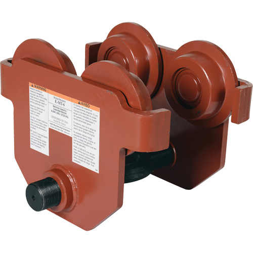 Low Profile Manual Trolley, 6000 lbs. (3 tons) Moffatt Supply & Specialties