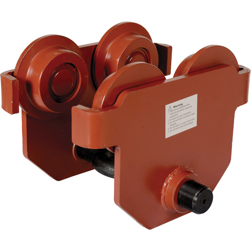 Low Profile Manual Trolley, 6000 lbs. (3 tons) Moffatt Supply & Specialties