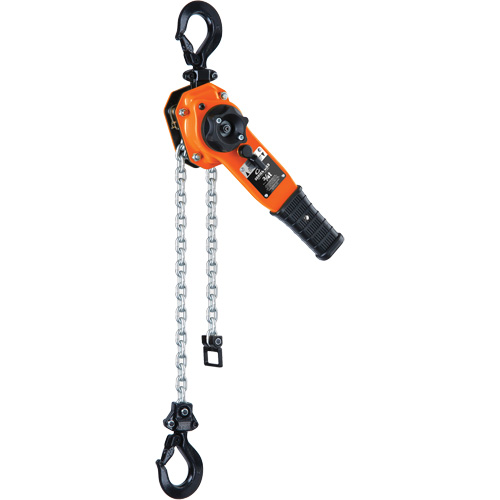 Series 653-A Ratchet Lever Hoist, 20' Lift, 1500 lbs. (0.75 tons) Capacity, Steel Chain Moffatt Supply & Specialties