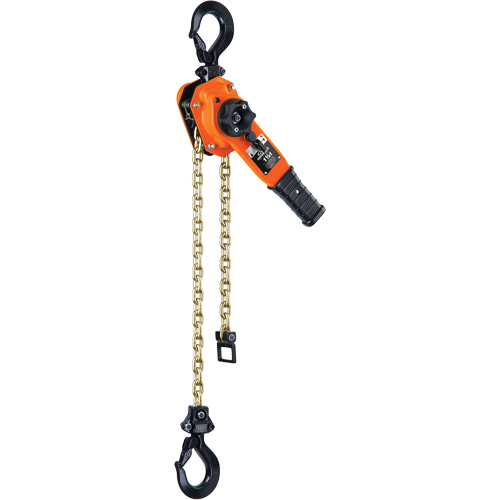 Series 653-A Ratchet Lever Hoist, 15' Lift, 3000 lbs. (1.5 tons) Capacity, Steel Chain Moffatt Supply & Specialties