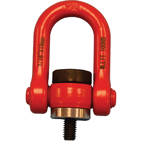 VQ Swivel Hoist Lifting Ring, M20, 40 mm Thread Length, Alloy Steel Moffatt Supply & Specialties