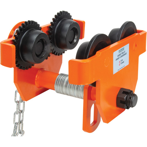 Chariot r&eacute;glable avec plaques de s&eacute;curit&eacute;, 10 000 lb (5 tonnes) Capacit&eacute;, 4-14/16" - 6-7/8" Moffatt Supply & Specialties