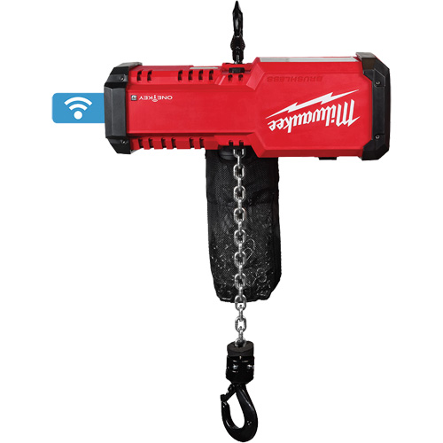 Palan compact &agrave; chaîne 1 tonne M18 avec ONE-KEY, Capacit&eacute; 2204 lb (1 tonnes) Moffatt Supply & Specialties