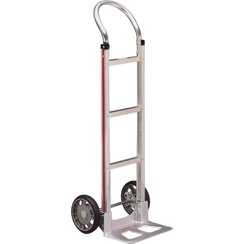 Knocked Down Hand Truck, Continuous Handle, Aluminum, 48" Height, 500 lbs. Capacity Moffatt Supply & Specialties