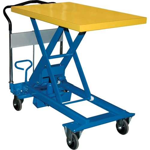 Dandy Lift Scissor Lift Table, 35-5/8" L x 23-3/5" W, Steel, 1100 lbs. Capacity Moffatt Supply & Specialties