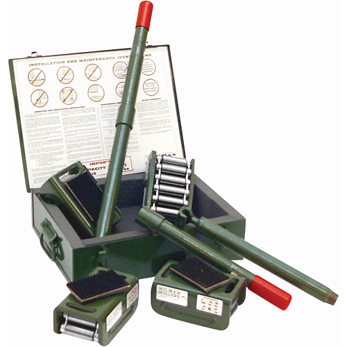 Machine Roller Kit, 8 tons Capacity Moffatt Supply & Specialties