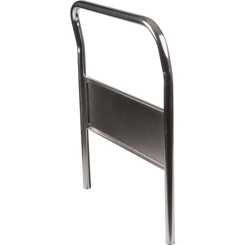 Poign&eacute;e chrom&eacute;e de 30" pour chariot &agrave; plateforme Moffatt Supply & Specialties