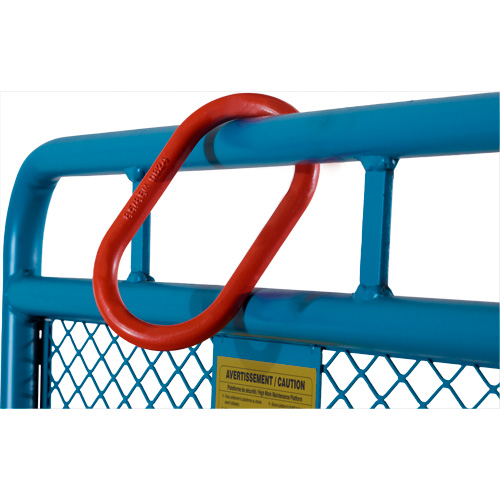 High Work Maintenance Platform, 36" W x 36" D x 72" H, 1000 lbs. Capacity, Steel Moffatt Supply & Specialties