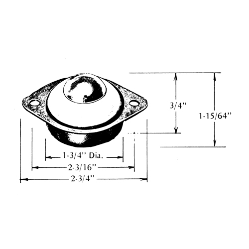 Steel Ball Transfers Moffatt Supply & Specialties