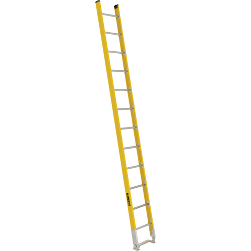 Single Section Straight Ladder - 6100 Series, 12', Fibreglass, 375 lbs., CSA Grade 1AA Moffatt Supply & Specialties