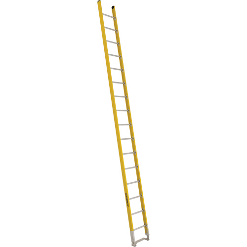 Single Section Straight Ladder - 6100 Series, 16', Fibreglass, 375 lbs., CSA Grade 1AA Moffatt Supply & Specialties