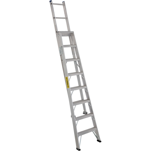 2700 Series Industrial Duty Multi-Way Ladders, 8', Aluminum, 250 lbs. Cap., ANSI 1, CSA 1 Moffatt Supply & Specialties