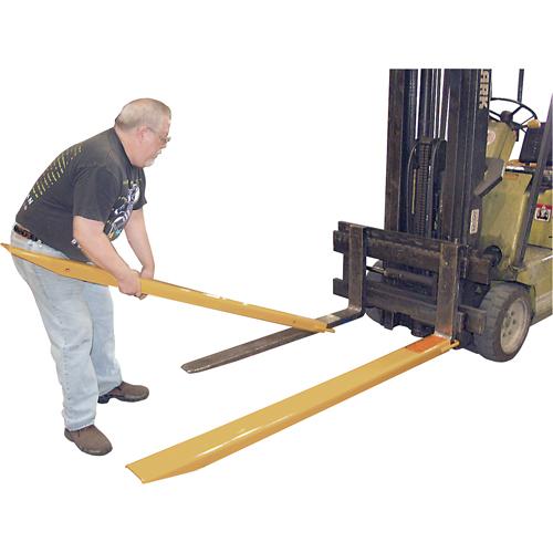 Rallonges de fourches, 54" l x 6" la, Pour des largeurs de fourches 5" Moffatt Supply & Specialties