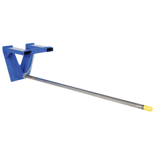 Forklift Carpet Boom, 144-1/2" Length, Fork Mount, 1800 lbs. Capacity Moffatt Supply & Specialties