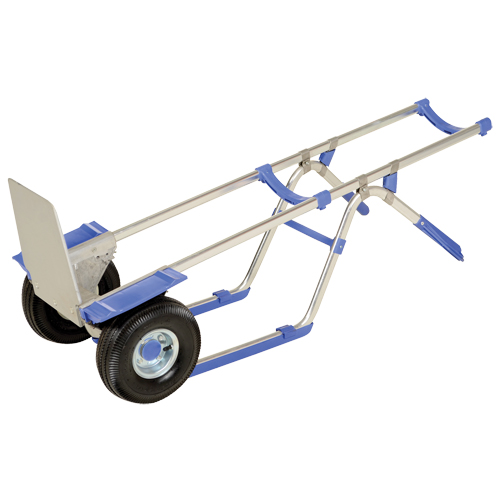 Ergonomic Hand Truck, Combination Handle, Aluminum, 52" Height, 350 lbs. Capacity Moffatt Supply & Specialties