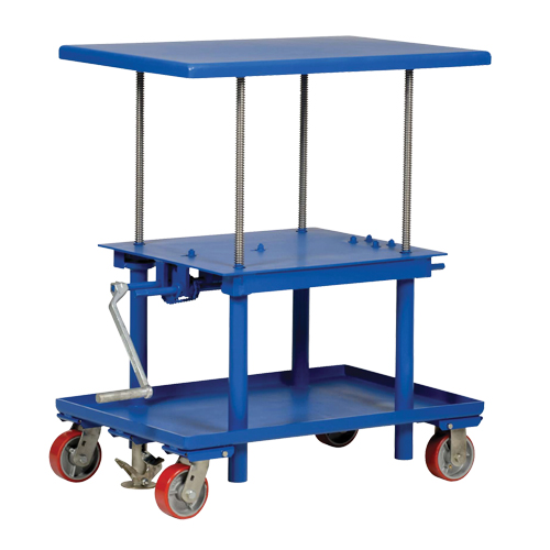 Hydraulic Lift Table, 24" L x 36" W, Steel, 2000 lbs. Capacity Moffatt Supply & Specialties