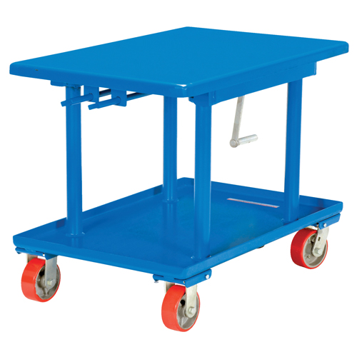Table &eacute;l&eacute;vatrice hydraulique, 24" lo x 36" la, Acier, Capacit&eacute; 2000 lb Moffatt Supply & Specialties