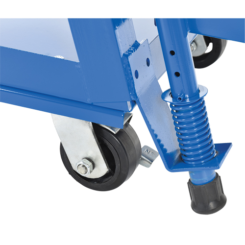 Stock Picking Cart, Steel, 21-7/8" W x 56-1/8" D, 3 Shelves, 1000 lbs. Capacity Moffatt Supply & Specialties