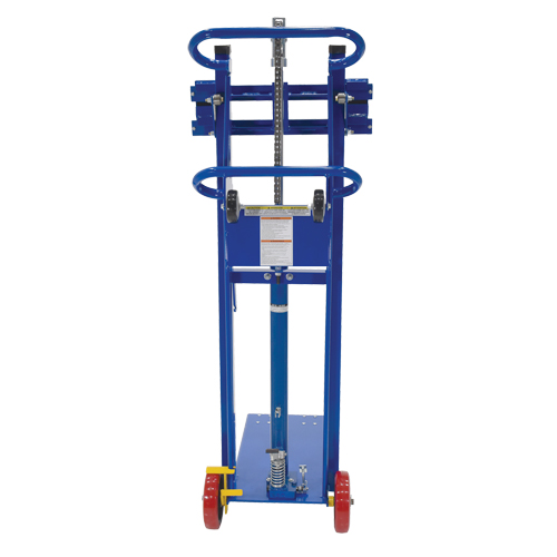 Platform Lift Stacker, Foot Pump Operated, 750 lbs. Capacity, 52" Max Lift Moffatt Supply & Specialties