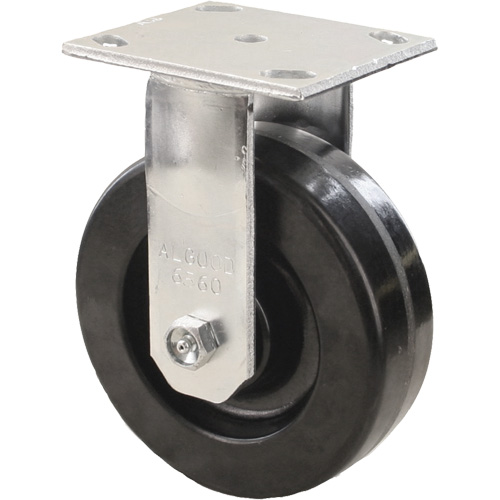 Heavy-Duty EMaxx Kingpin Caster, Rigid, 6" (152.4 mm), Phenolic, 1200 lbs. (544.3 kg.) Moffatt Supply & Specialties