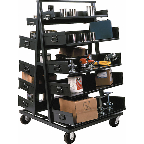 Adjust-A-Tray Trucks, 30" x 38" x 64", 2500 lbs. Capacity Moffatt Supply & Specialties