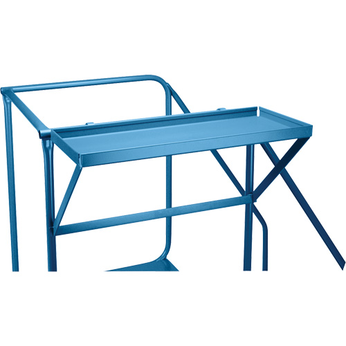 Mechanics/Maintenance Rolling Ladder, Steel, 4 Steps, 38" Platform Height Moffatt Supply & Specialties