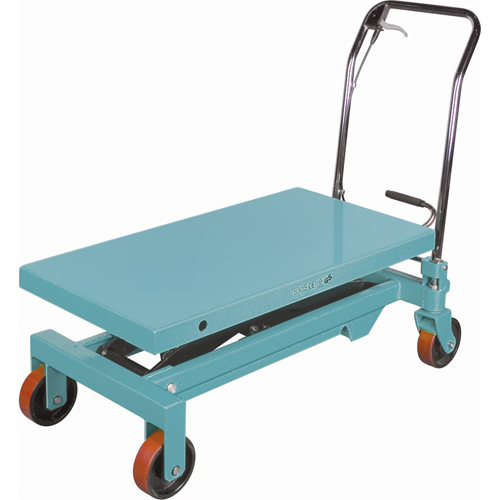 Heavy-Duty Hydraulic Scissor Lift Table, 39-3/8" L x 20-1/8" W, Steel, 1650 lbs. Capacity Moffatt Supply & Specialties