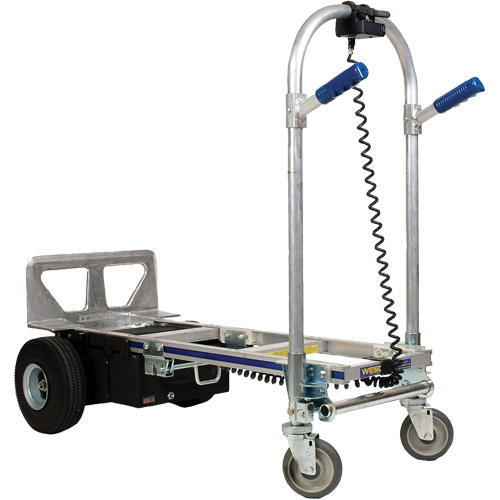 CobraPRO Jr. Series Convertible Hand Truck, Aluminum, 1200 lbs. Capacity Moffatt Supply & Specialties
