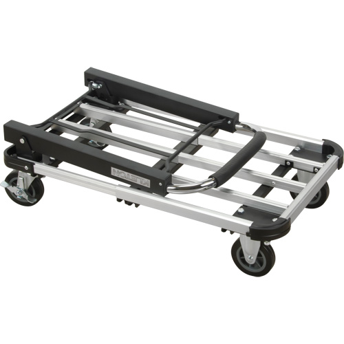 Foldable Platform Trucks, Aluminum, 300 lbs., 28" L x 16" W, 32" High Moffatt Supply & Specialties