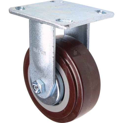 Caster, Rigid, 5" (127 mm), Polyurethane, 650 lbs. (294 kg.) Moffatt Supply & Specialties